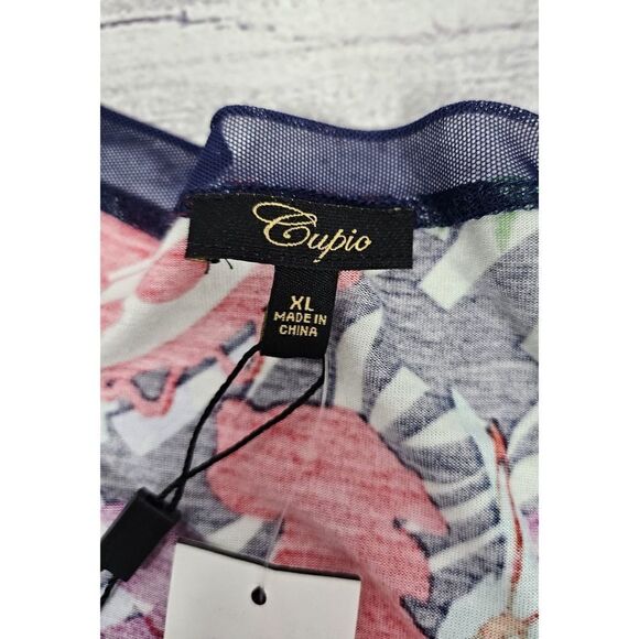 Cupio Paisley Abstract Design Tunic Dress Multicolored Size X-Large - Picture 4 of 4